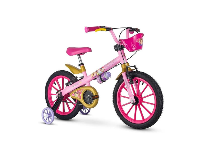 Bicicleta Nathor Aro 16 Princesas 
